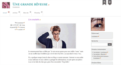 Desktop Screenshot of grandereveuse.fr